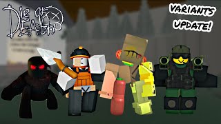 WINNING WITH EVERY UPDATED KILLER SKIN! (Variant Update) | Roblox Die of Death