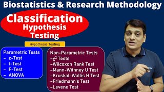 Part 2: Parametric & Non Parametric Tests| Details of z Test, t Test, F Test, ANOVA, Chi Square Test