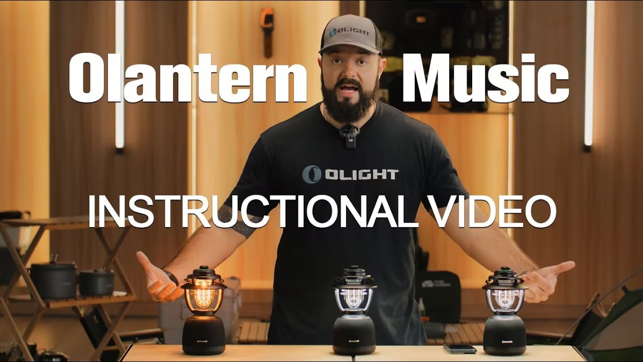Olantern Music Led Lantern Lights with Stereo - Olight Canada