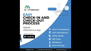 M-Attendance | Mark Attendance with Selfie screenshot 1