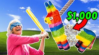 $1,000 CASH Piñata vs. Strangers