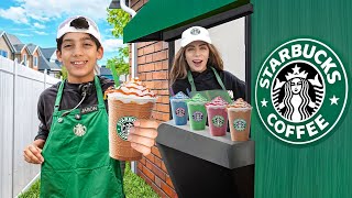 I Built A Real Starbucks In My House