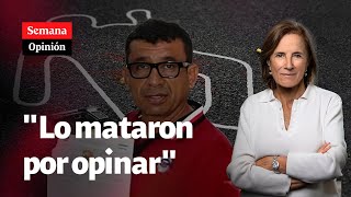 "Al concejal Eduardo Cedeño lo mataron POR OPINAR": Salud Hernández-Mora