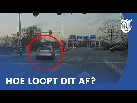 Pas op: deze Golf-aso maakt Velsen onveilig