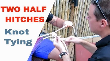 How To Tie the Two Half Hitches for the PADI Divemaster and IDC Course