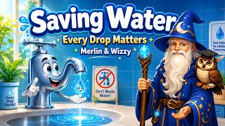 Información Saving Water – Every Drop Matters | With Merlin & Wizzy Guía