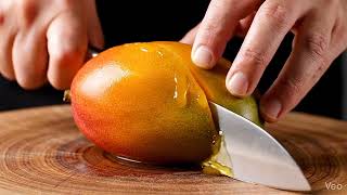 ASMR Juiciest Mango Slicing 🥭 Deeply Satisfying Wet Sounds screenshot 3