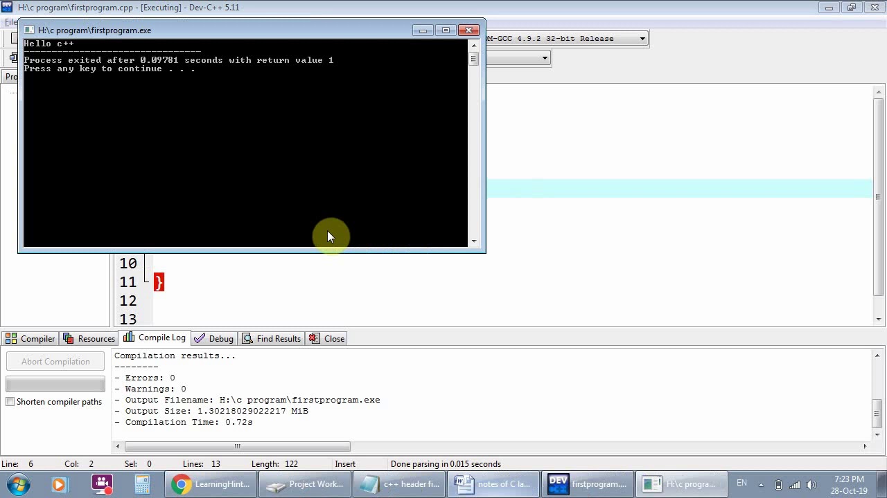 Cout Function In C++ - YouTube