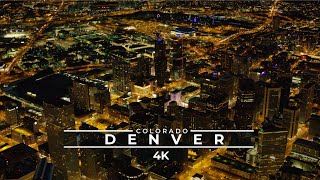 Denver Colorado 🇺🇸 By Drone in 4K UltraHD 60FPS