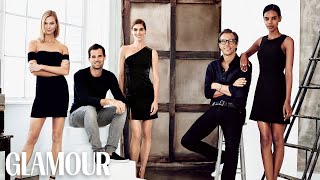 Karlie Kloss, Hilary Rhoda, and Grace Mahary On Fall Style - Runway Reports | Fashion | Glamour screenshot 5