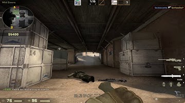 CS:GO | Ace | 1v5 Clutch | Dust II #9 (Pt. 1)