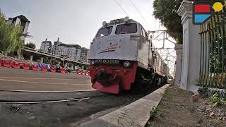 KERETA API TERMAHAL TAHUN INI adalah KLB rombongan Kemenparekraf ke Jogja