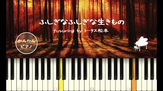 【かんたんピアノ】ふしぎなふしぎな生きもの/トータス松本『劇場版ポケットモンスターココ』メインテーマ【楽譜リンクあり】【おうちでピアノ】