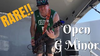 rare! open g minor chord