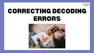 How to Correct Decoding Errors