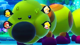 Super Mario Party Minigames - Mario vs Rosalina vs Peach vs Koopa (Master CPU)