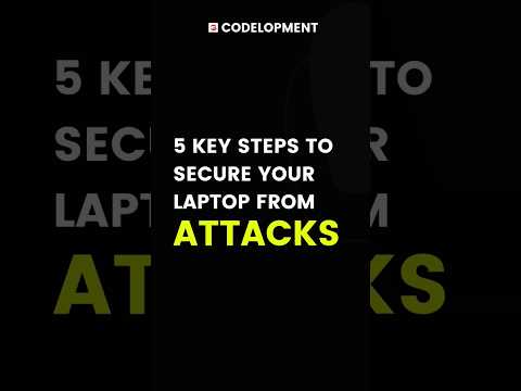 How do I protect my laptop from theft shorts viralshorts computer by Codelopment