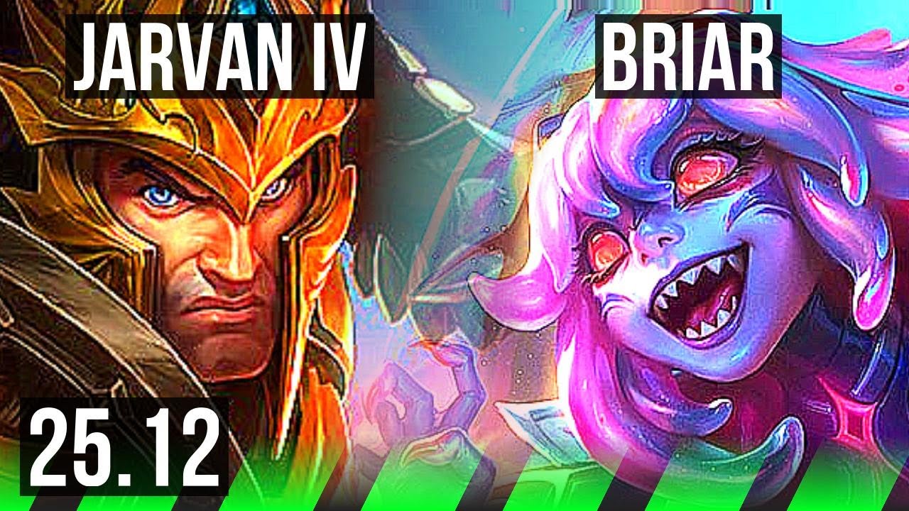 JARVAN IV vs BRIAR (JGL) | EUW Master | 25.12