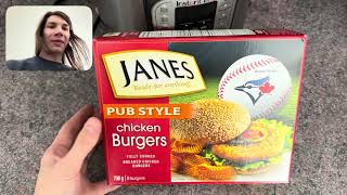 Janes Pub Style Chicken Burgers Review - Decent, But Not Worth Full Price