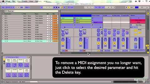 Live 9 405: DJing Techno and House - 24. Assigning MIDI Control