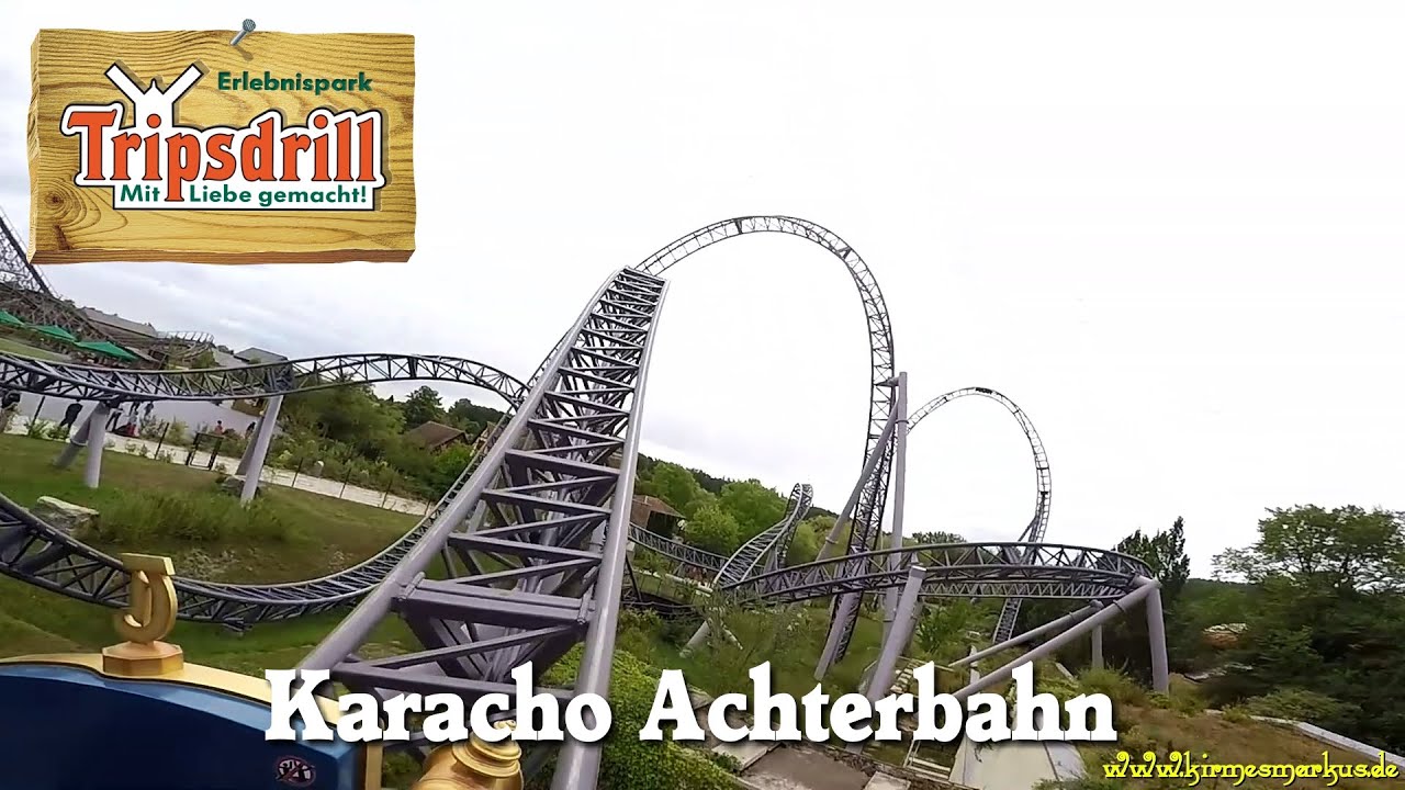 Karacho Karacho Achterbahn Onride Clip 2015 - Erlebnispark Tripsdrill - YouTube