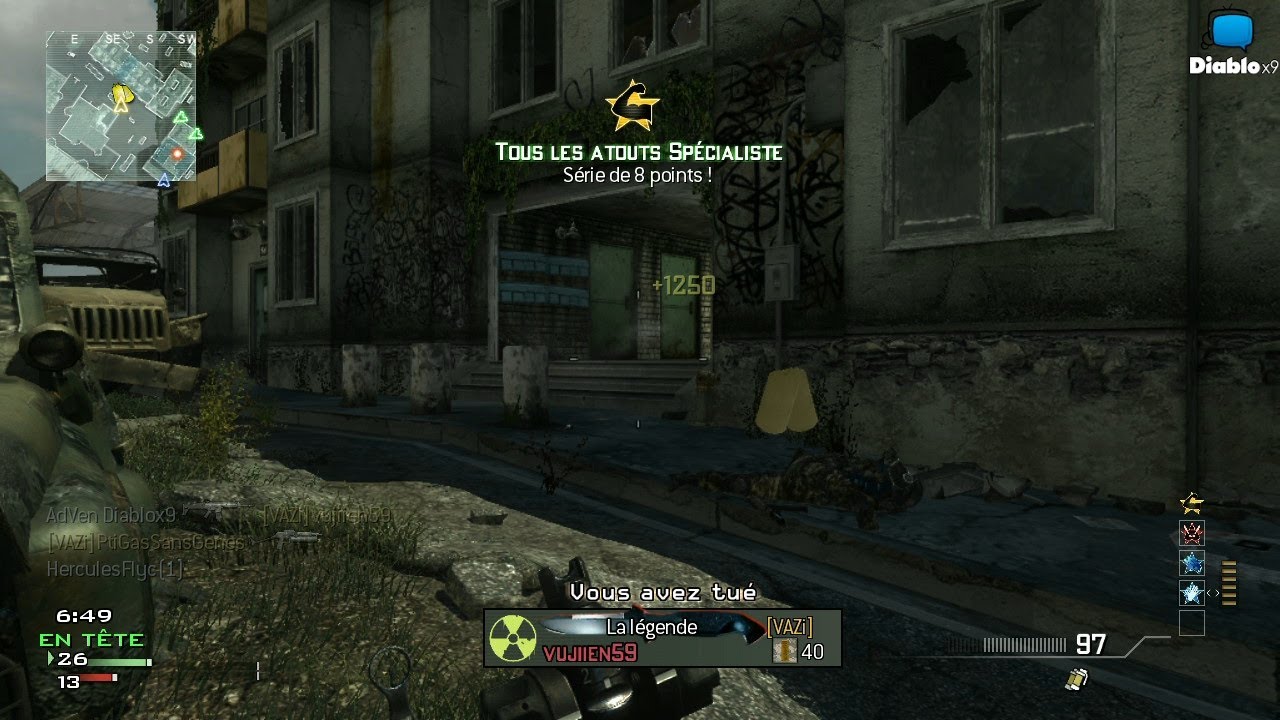 Modern Warfare 3 - Kill confirmed en classe spécialiste