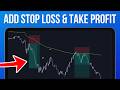 How to Add Stop Loss to Open Position in TradingView