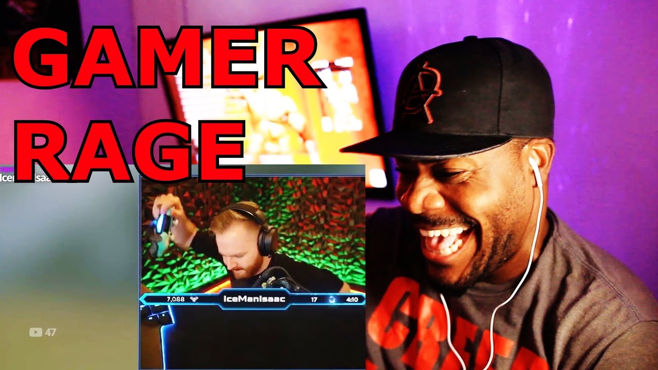 8 MINUTES OF GAMER RAGE #51 COMPILATION REACTION LOL!!! - YouTube