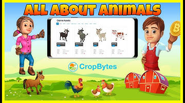 ALL ABOUT ANIMALS IN CROPBYTES || PINOY CRYPTO