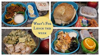 Whats For Lunch this week | Easy Ideas for Anyone