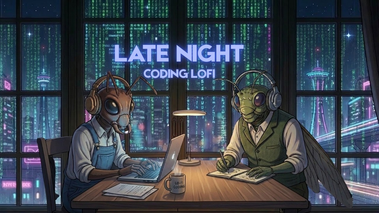 Late Night Coding LoFi – 30 minutes of programming beats. - YouTube