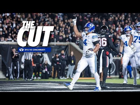 THE CUT: Cincinnati | Cinematic Full Game Highlights | BYU FOOTBALL thumbnail