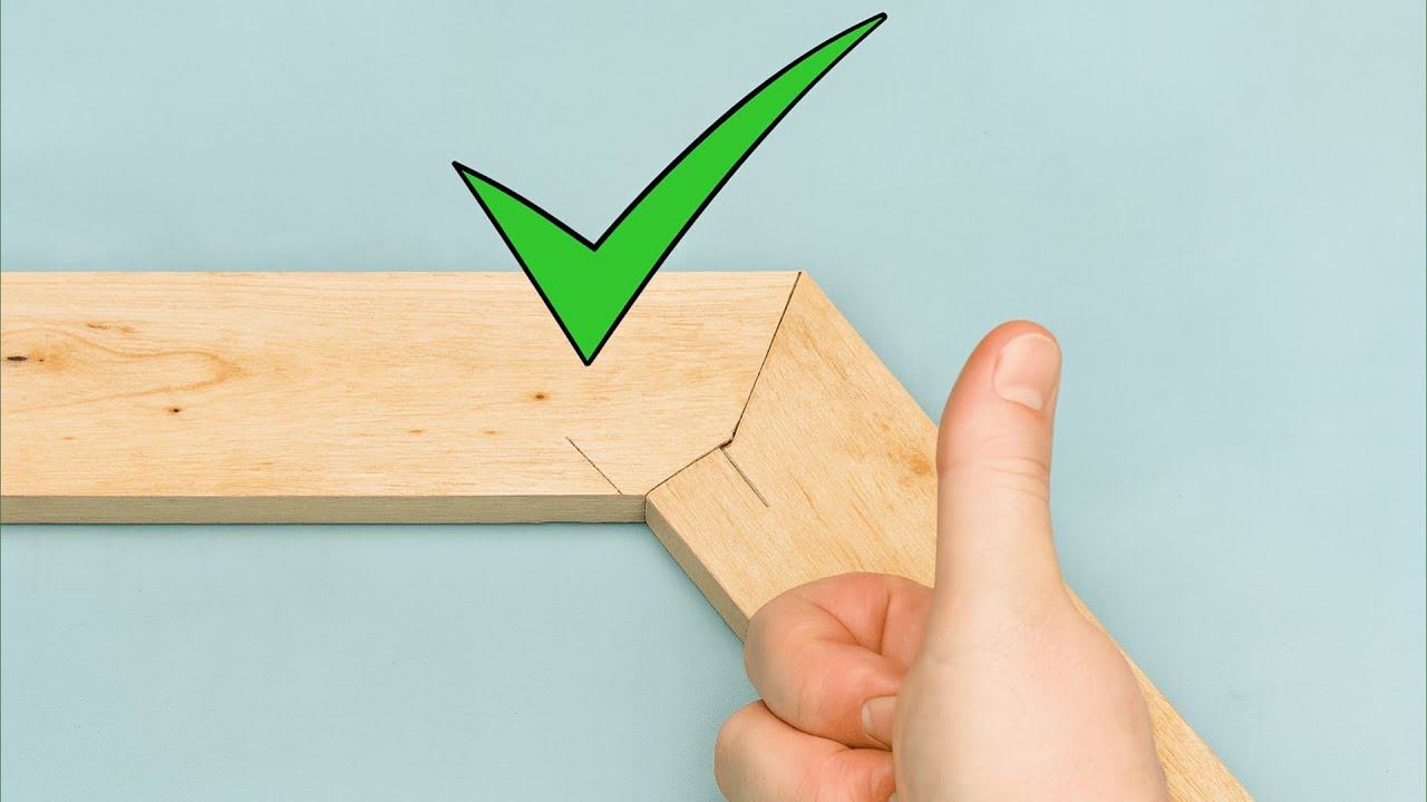 Trying a Perfect Wood Joint for the First Time and the Unexpected Result  DIY Carpentry