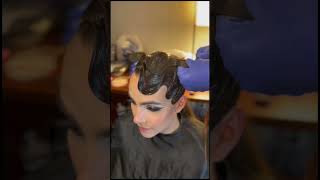 Ballroom hair tutorial #ballroomhair #ballroomhairstyle #ballroomdance #ballroomdancers #hairstyle