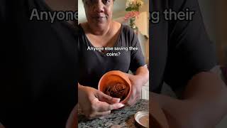 Saving my coins for a whole year! #coinchallenge #shortsyoutube #budgeting