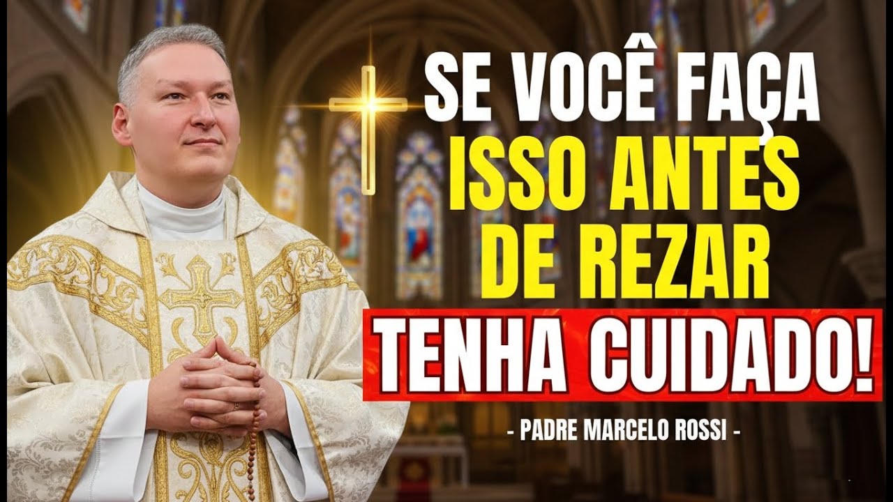 NUNCA FAÇA ISSO ANTES DE REZAR (Erro Muito Grave) | Marcelo Rossi