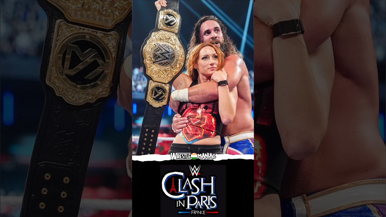 WWE Clash In Paris Moments CM PUNK Seth Rollins Becky Lynch Roman Reigns John Cena Nikki Bella Jey