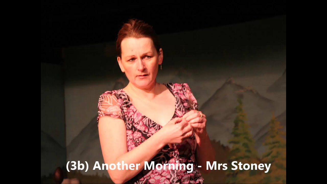 JFB SEA MARKS, THE MUSICAL (3b) Another Morning (J. P. Cormier) Mrs. Stoney YouTube