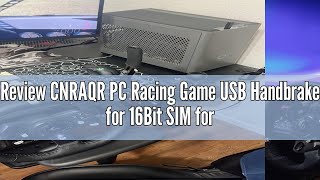 Review CNRAQR PC Racing Game USB Handbrake for 16Bit SIM for Racing Games, Compatible with G27 G29 G screenshot 5
