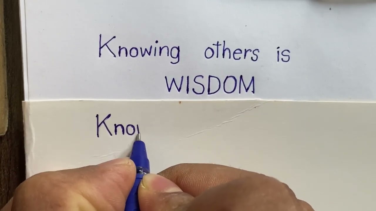 Neat Non Cursive Handwriting