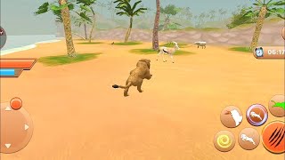 The Lion Simulator 2022 Game| Level 19 Lion Mission: Hunt a Sheep, Wolf and Deer| The King is Back screenshot 1