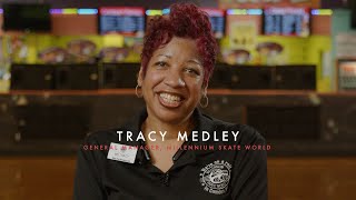 Urban Enterprise Zone member - Tracy Medley General Manager of Millennium Skate World in Camden NJ