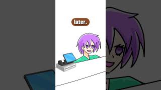 Need the Milk ! #shorts #funny #memes #skit #loop #anime #art #artist #artwork