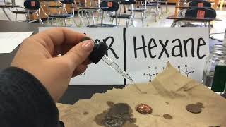 Investigation of Water & Hexane Profile