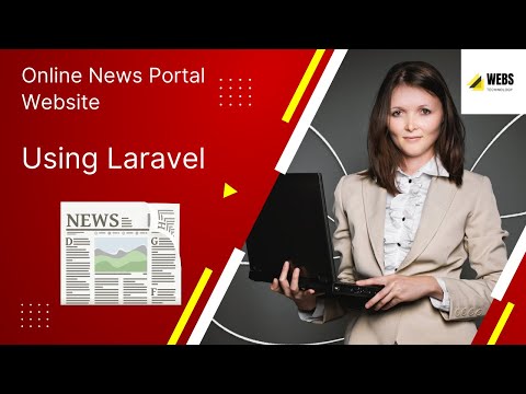 Laravel online multi language news portal website with user role full review