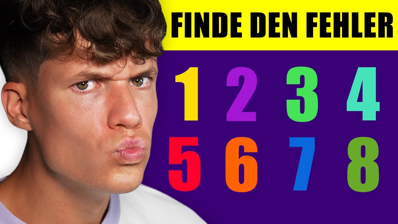 Findest DU den FEHLER ❓😱