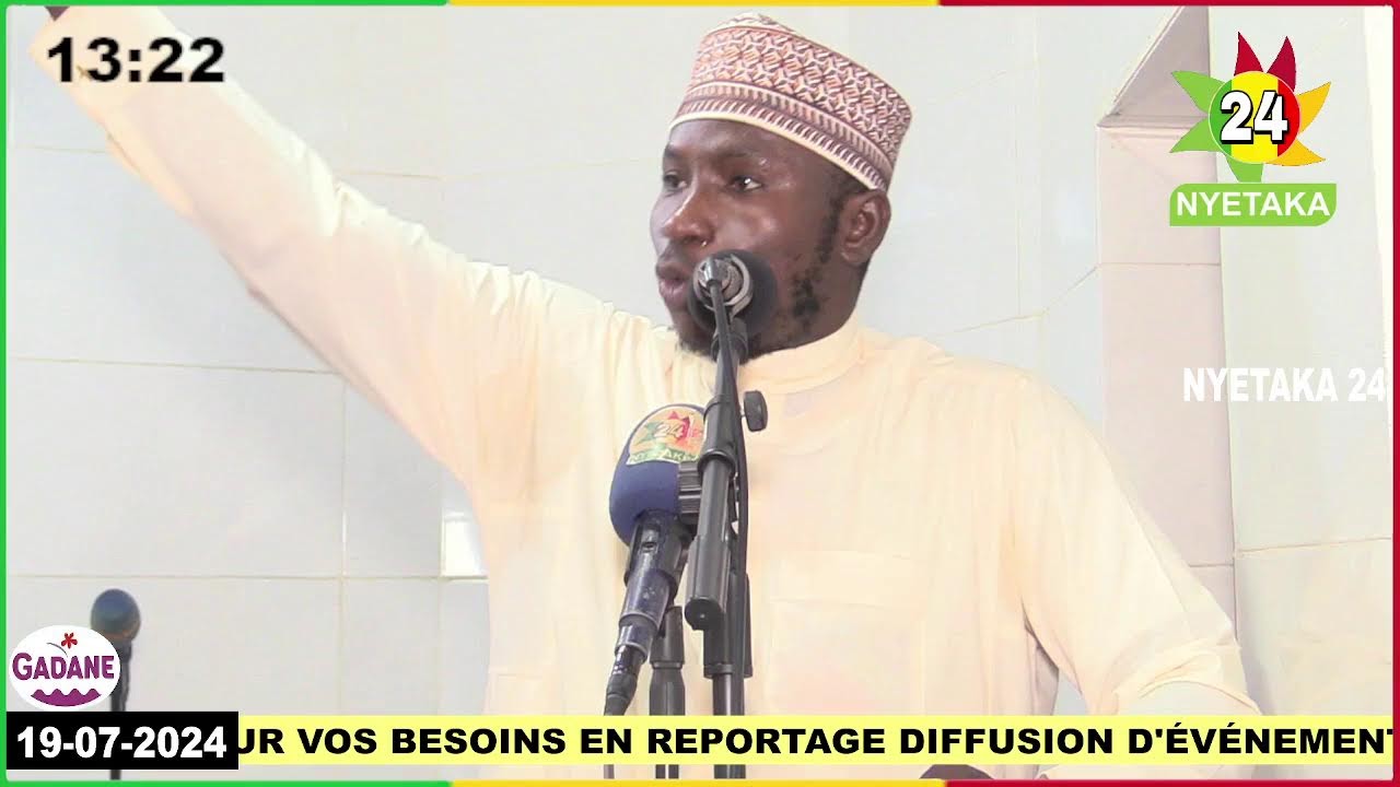 SERMON DU VENDREDI / IMAM BANDIOUGOU TRAORÉ MOSQUÉE RIDWANE A KALABAN-COURA