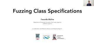 Fuzzing Class Specifications @ ICSE 2022