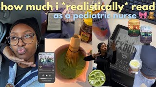how much i *realistically* read in a week as a pediatric nurse 🩺🧸💗 screenshot 3
