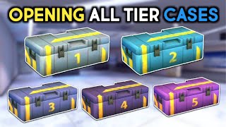 Critical Ops - Opening T1,2,3,4,5 Cases From Milestone screenshot 1